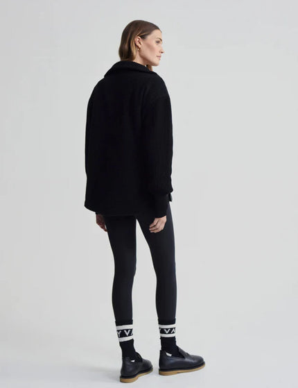 Varley Theresa Half-Zip Fleece - Blackimage4- The Sports Edit