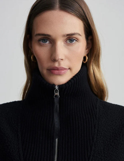 Varley Theresa Half-Zip Fleece - Blackimage5- The Sports Edit