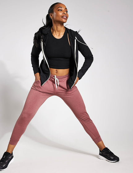 Vuori Halo Performance Hoodie 2.0 - Black Heatherimage4- The Sports Edit