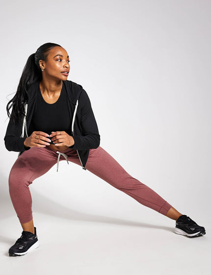 Vuori Halo Performance Hoodie 2.0 - Black Heatherimage5- The Sports Edit