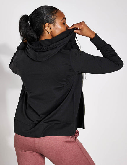 Vuori Halo Performance Hoodie 2.0 - Black Heatherimage2- The Sports Edit
