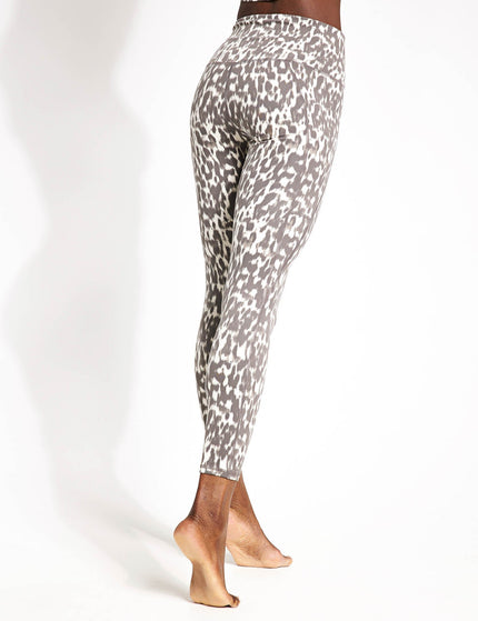 Varley Move Pocket Legging High 25" - Roasted Cashew Brushed Spotimage2- The Sports Edit