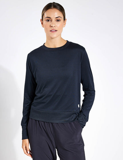 Vuori Daydream Crew - Black Heatherimages1- The Sports Edit