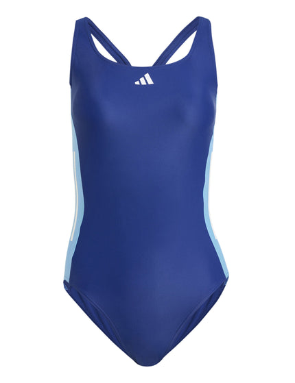 adidas 3-Stripes Colorblock Swimsuit - Dark Blue/Blue Burstimage6- The Sports Edit