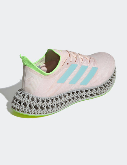 adidas 4DFWD 4 Running Shoes - Wonder Quartz/Flash Aqua/Lucid Lemonimage3- The Sports Edit