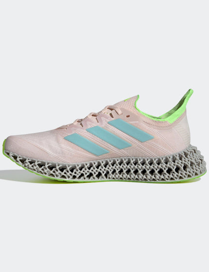 adidas 4DFWD 4 Running Shoes - Wonder Quartz/Flash Aqua/Lucid Lemonimage4- The Sports Edit