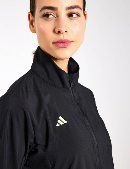 adidas Adizero Essentials Running Jacket - Blackimage3- The Sports Edit