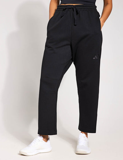 adidas ALL SZN Fleece Barrel Leg Joggers - Blackimage1- The Sports Edit