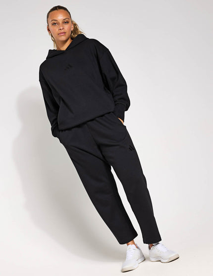 adidas ALL SZN Fleece Barrel Leg Joggers - Blackimage4- The Sports Edit