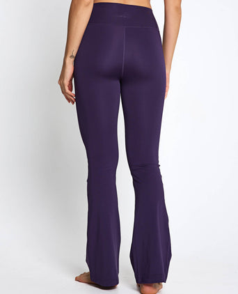 All Me Essentials Flare Leggings - Aurora Plum