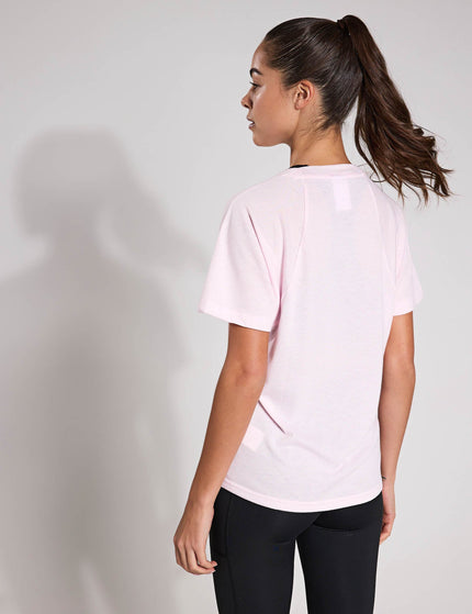 adidas Essentials Winners T-Shirt - Clear Pink/Whiteimage2- The Sports Edit
