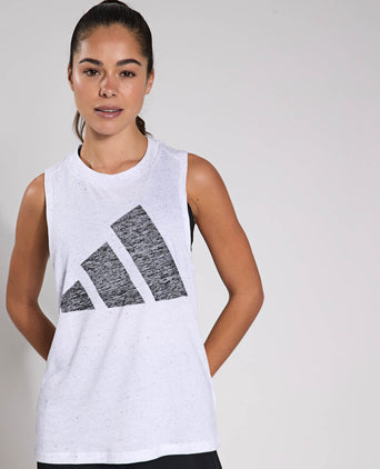 Essentials Winners Tank Top - White/Black