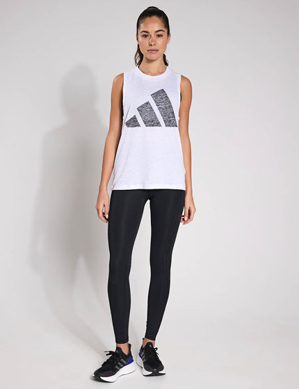 adidas Essentials Winners Tank Top - White/Blackimage4- The Sports Edit