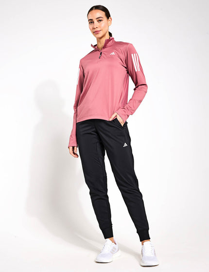 adidas Own the Run Half-Zip Jacket - Preloved Crimsonimage4- The Sports Edit