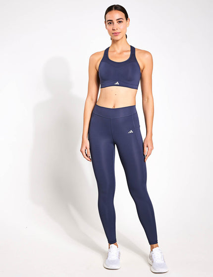 adidas TLRD Impact Training High-Support Bra - Shadow Navyimage4- The Sports Edit