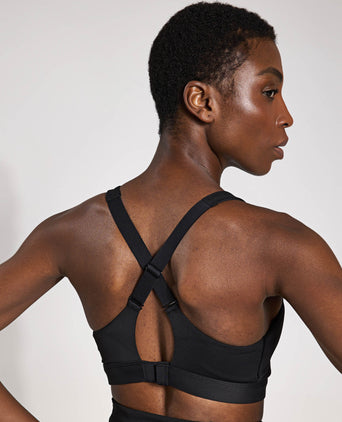 TLRDREACT Training High-Support Bra - Black