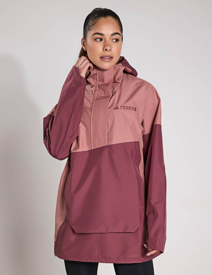 adidas Terrex Xploric 2.5L Climaproof Anorak - Warm Clayimage1- The Sports Edit