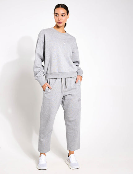 adidas ALL SZN Fleece Barrel Leg Joggers - Medium Grey Heatherimage4- The Sports Edit