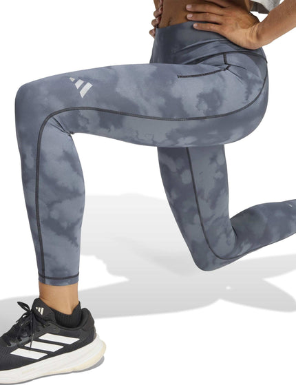 adidas adi365 Climacool AOP Running 7/8 Leggings - Blackimages4- The Sports Edit