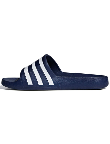 adidas Adilette Aqua Slides - Dark Blue/Cloud Whiteimages3- The Sports Edit