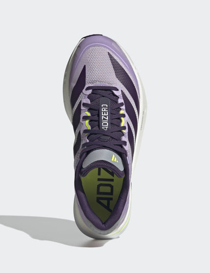 adidas Adizero Boston 13 Shoes - Powder Plum/Aurora Plum/Preloved Violetimages5- The Sports Edit