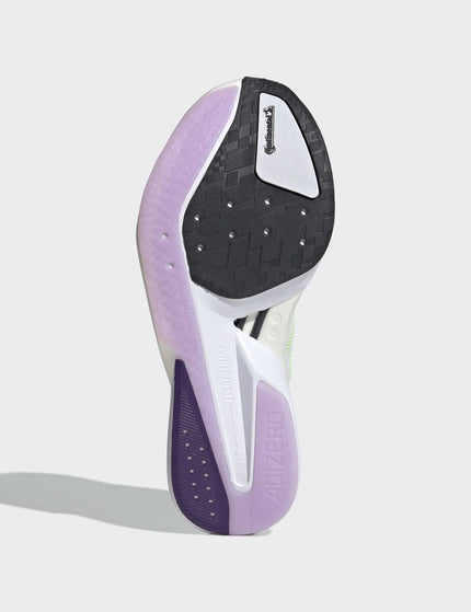 adidas Adizero Boston 13 Shoes - Solar Yellow/Cloud White/Powder Plumimages6- The Sports Edit