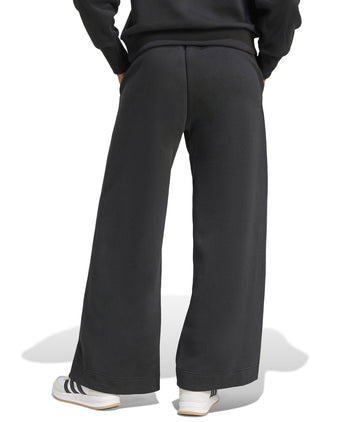 ALL SZN Fleece Loose Wide-Leg Pants - Black