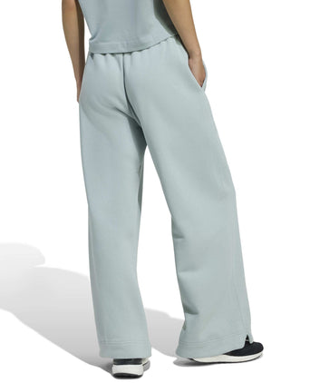 ALL SZN Fleece Loose Wide-Leg Pants - Wonder Sage
