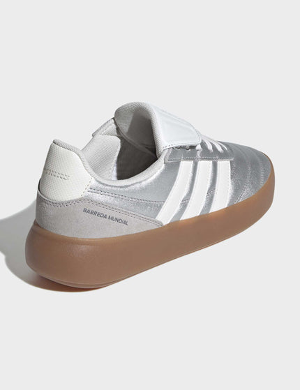 adidas Barreda Mundial Shoes - Silver Metallic/Core White/Iron Metallicimages3- The Sports Edit