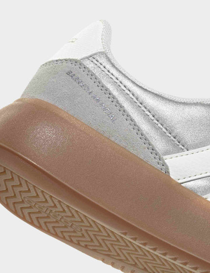 adidas Barreda Mundial Shoes - Silver Metallic/Core White/Iron Metallicimages8- The Sports Edit