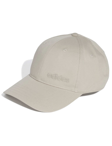 adidas Baseball Linear Outline Cap - Wonder Alumina/Whiteimage1- The Sports Edit