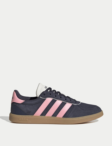 adidas Breaknet Sleek Shoes - Shadow Navy/Pink Spark/Off Whiteimages1- The Sports Edit