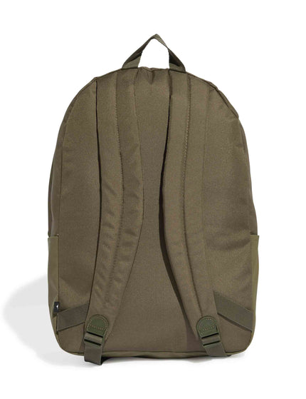 adidas Classic 3 Bar Logo Backpack - Olive Strata/Blackimages3- The Sports Edit