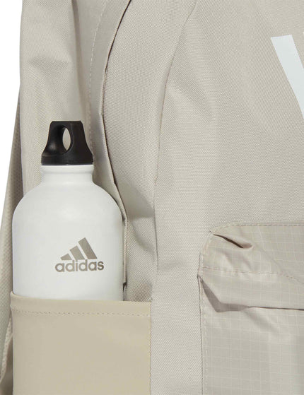 adidas Classic Back-to-School 3-Stripes Backpack - Wonder Alumina/Whiteimage6- The Sports Edit