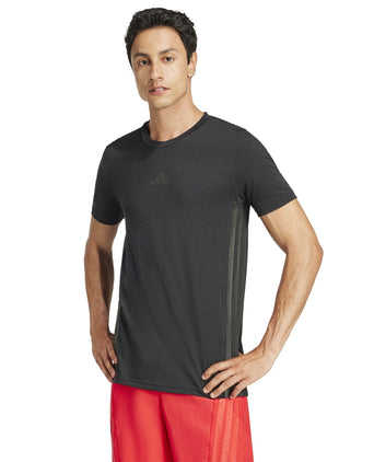 Designed 4 Training 3-Stripes Tee - Black/Black