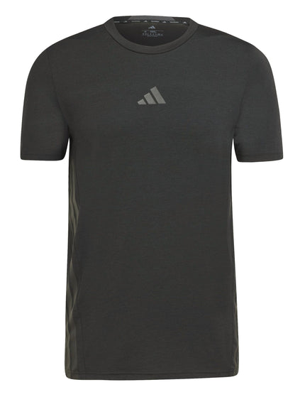 adidas Designed 4 Training 3-Stripes Tee - Black/Blackimages6- The Sports Edit