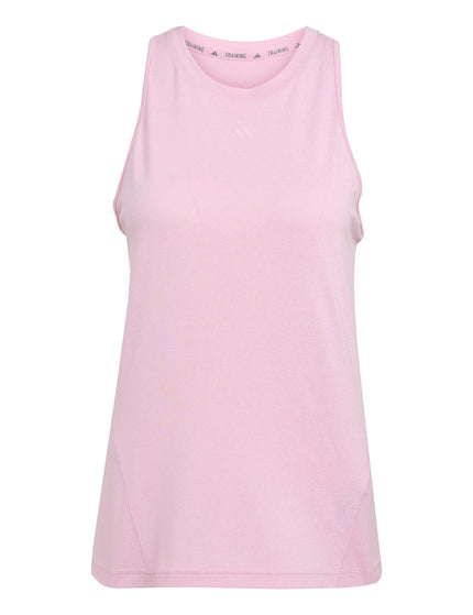 adidas Designed for Training Tank Top - True Pink/Whiteimage6- The Sports Edit