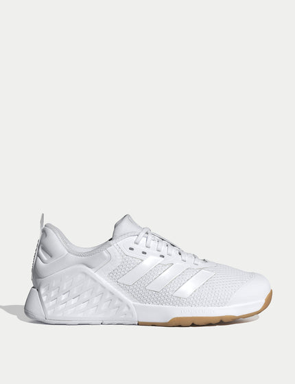 adidas Dropset 3 Shoes - Cloud White/Crystal Whiteimage1- The Sports Edit