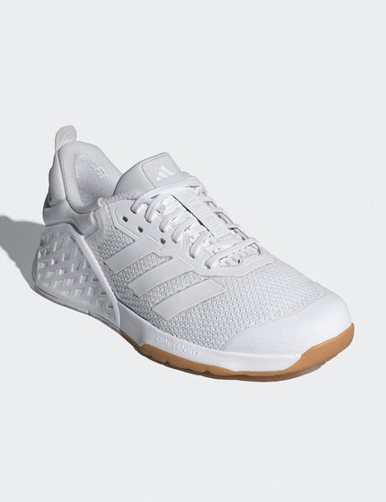 adidas Dropset 3 Shoes - Cloud White/Crystal Whiteimage2- The Sports Edit