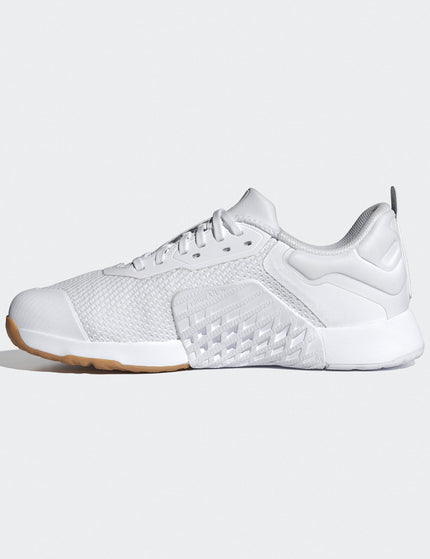 adidas Dropset 3 Shoes - Cloud White/Crystal Whiteimage4- The Sports Edit