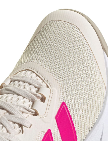 adidas Dropset 3 Strength Training Shoes - Chalk White/Shock Pink/Blue Fusionimages7- The Sports Edit