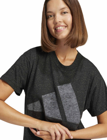 adidas Essentials Winners T-Shirt - Black/Whiteimage3- The Sports Edit