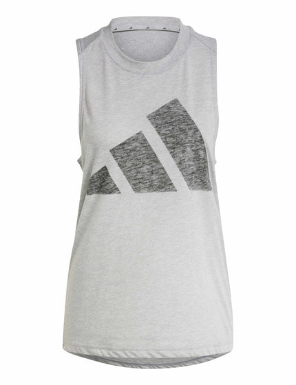 adidas Essentials Winners Tank Top - Solid Grey/Blackimage6- The Sports Edit