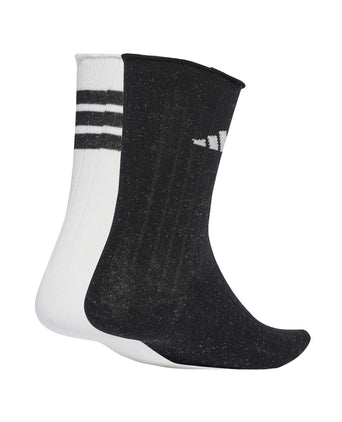 Glow Sock 2 Pack - White/Black/Grey One