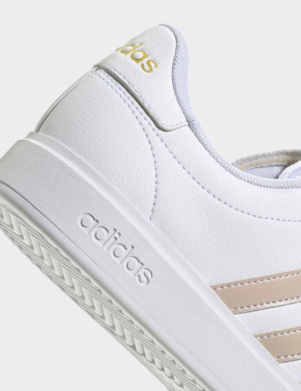 adidas Grand Court 2.0 Shoes - Cloud White/Wonder White/Wonder Beigeimage8- The Sports Edit