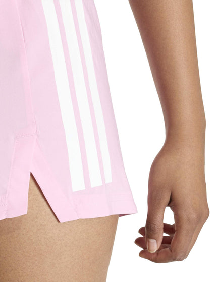 adidas Hyperglam 3-Stripes Woven Shorts - True Pinkimages3- The Sports Edit