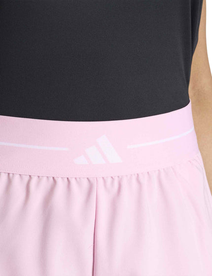 adidas Hyperglam 3-Stripes Woven Shorts - True Pinkimages4- The Sports Edit