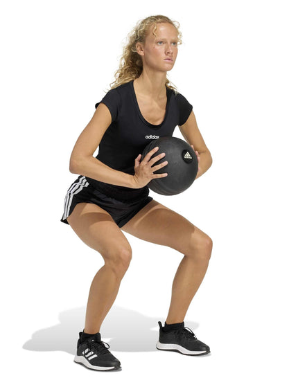 adidas Hyperglam Baby T-Shirt - Blackimages5- The Sports Edit