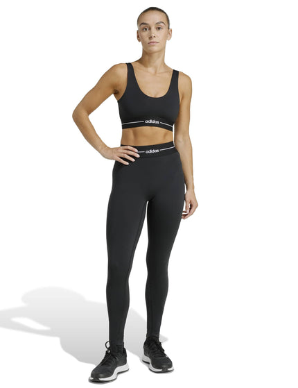 adidas Hyperglam Full Length Leggings - Blackimages5- The Sports Edit