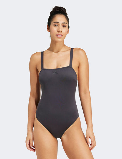 adidas Iconisea Padded U-Back Swimsuit - Blackimage1- The Sports Edit